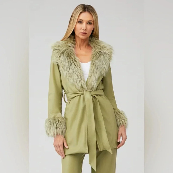 Show Me Your MuMu Jackets & Blazers - NWT Show Me Your Mumu Penny Lane Faux Leather Coat